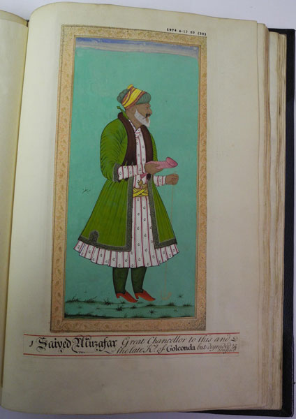 سید مظفر - آلبوم موزه بریتانیا